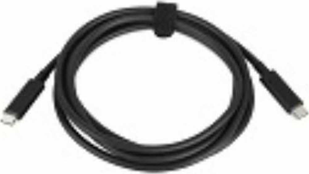 Kabelis USB Lenovo USB-C - USB-C 2 m Juodas (03X7526)
