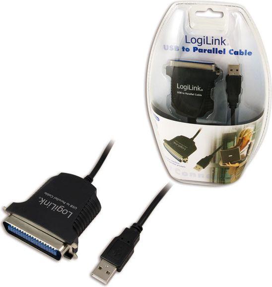 „LogiLink“ USB-A USB laidas – 1,5 m juodas (AU0003C)