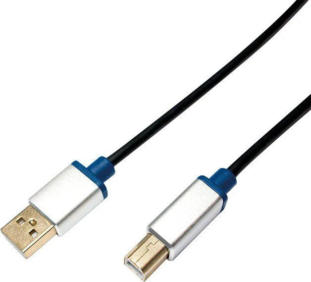 LOGILINK BUAB220 LOGILINK - Premium USB 2.0 jungties kabelis, USB-A kištukas iki USB-B kištukas, 2m