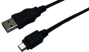 LogiLink Prisijungti | USB MINI-B 5 kontaktų 180 Cert 1,8m | USB-A į mini-USB Mini-USB B | USB A