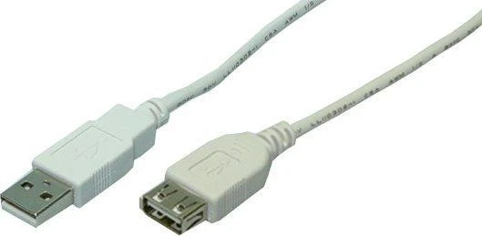 LogiLink USB 5.0m pilka