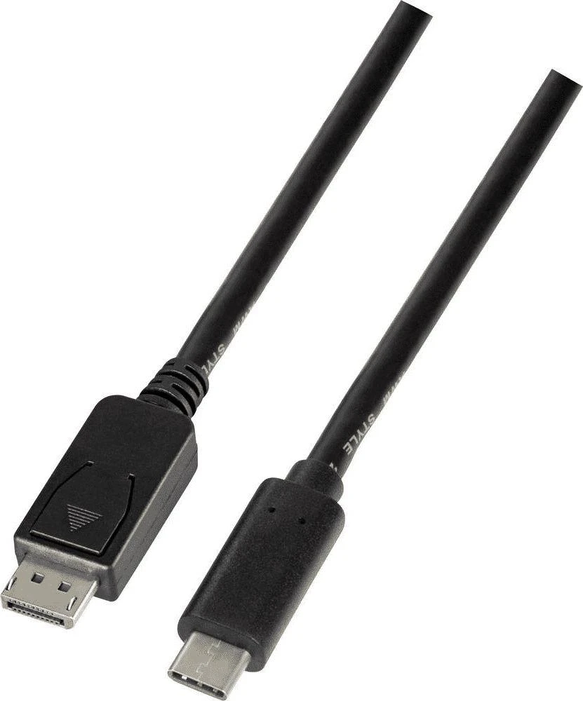 LOGILINK UA0336 LOGILINK – USB 3.2 Gen 1x1 USB-C M iki DisplayPort 1.2 kabelis, 3 m