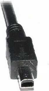 USB kabelis su logotipu (2.0), USB A M - 4 kontaktų M, 1.8m, baltas, lizdas, MITSUMI