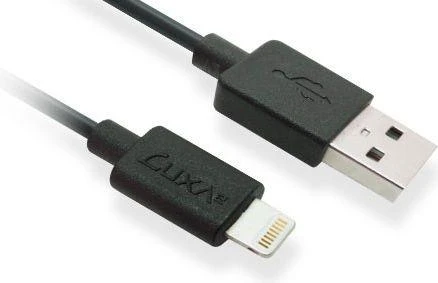 Luxa2 USB-A – „Lightning“ USB laidas, 1 m juodas (PO-APP-PCL1BK-00)