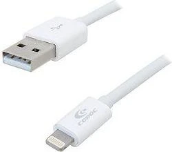 Luxa2 USB-A – „Lightning“ USB laidas, 1 m baltas (PO-APP-PCL1WH-00)