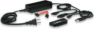 Manhattan 179195 kabelių sąsaja / invertavimo adapteris USB A SATA L/IDE 40-pin/IDE 44-pin Juoda