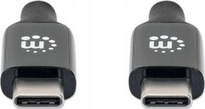 Kabelis USB Manhattan USB-C - USB-C 5 m Juodas (355971)