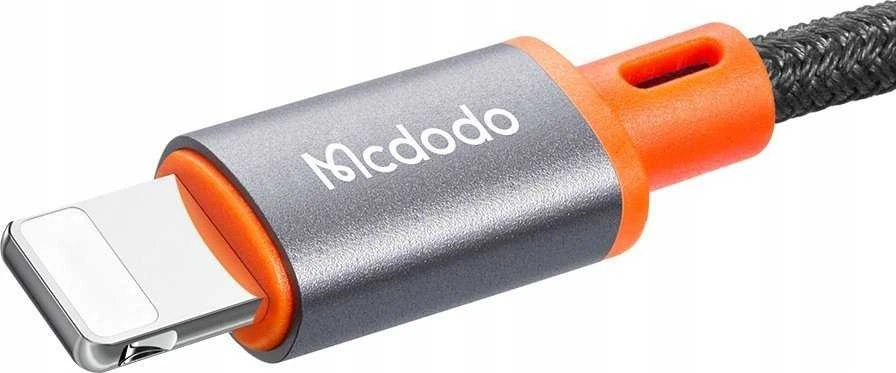 Mcdodo CA-0890 Lightning iki 3.5 mm AUX mini lizdo kabelis, 1.8 m (juodas)
