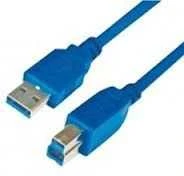 Kabelis USB MediaRange USB-A - USB-B 3 m Mėlyna (MRCS149)