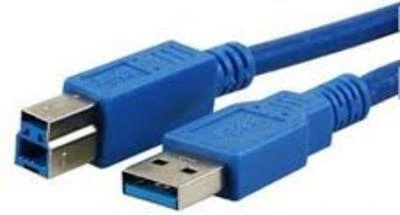 Kabelis USB MediaRange USB-A - USB-B 3 m Mėlyna (MRCS149)