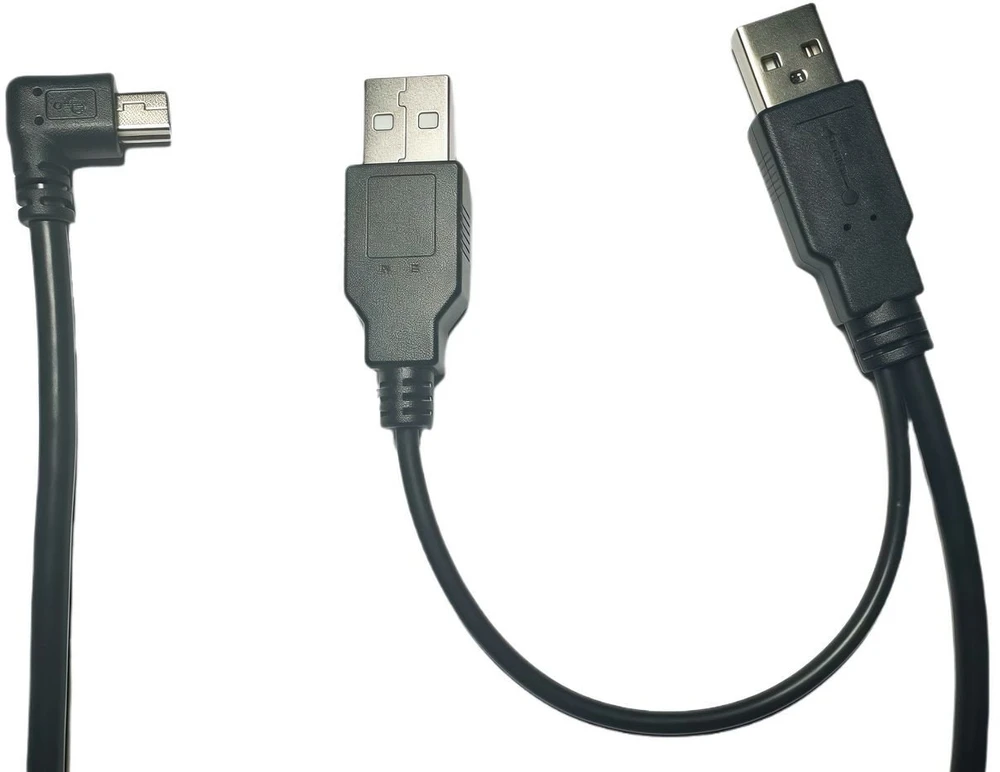 Kabelis USB MicroConnect 2x USB-A - microUSB 3 m Juodas (USB2.0 A male to USB2.0 A)