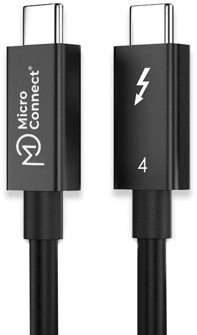 MicroConnect 28 colių „Thunderbolt 4“ kabelis, 3M, 100W, 8K60Hz - kabelis (TB4030)