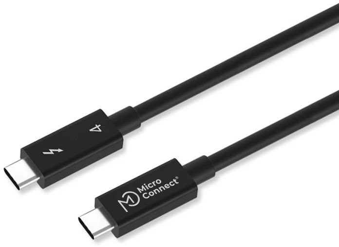 MicroConnect 28 colių „Thunderbolt 4“ kabelis, 3M, 100W, 8K60Hz - kabelis (TB4030)