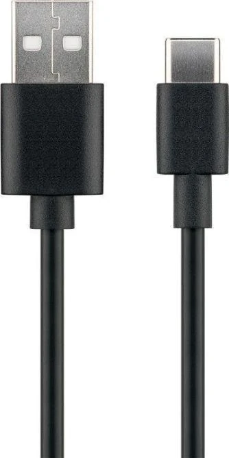 Kabelis USB MicroConnect USB-A - USB-C 1 m Juodas (USB3.1CCHAR1B)