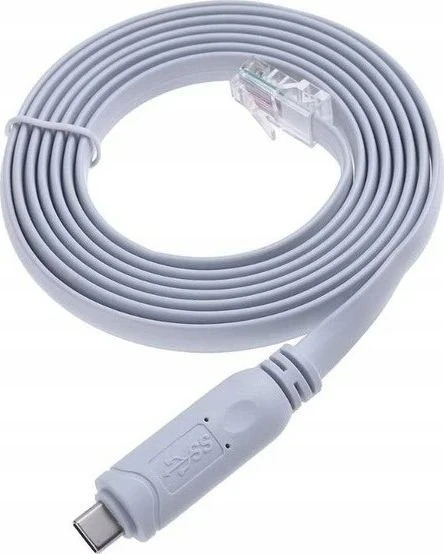 Kabelis USB MicroConnect USB-C - RJ-45 1.8 m Juodas (MC-USBCETHM)