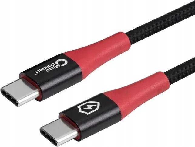 Kabelis USB MicroConnect USB-C - USB-C 1,5 m Juodas (Safe Charge USB-C to C Data)