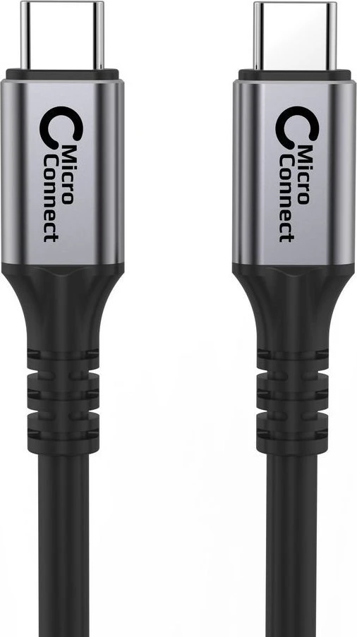 Kabelis USB MicroConnect USB-C - USB-C 1.5 m Juodas (USB3.2CC01.5)