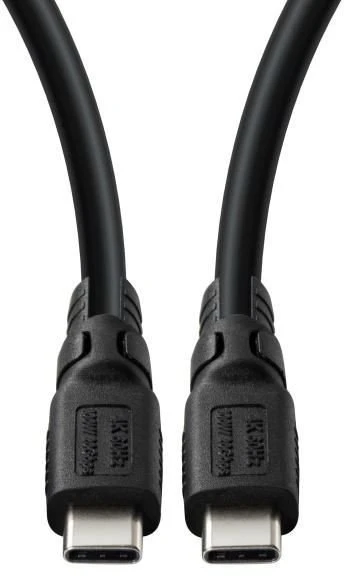 Kabelis USB MicroConnect USB-C - USB-C 3 m Juodas (ColorFlex USB-C cable 100W)