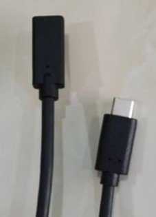Kabelis USB MicroConnect USB-C - USB-C 3 m Juodas (USB C Extension Cable,)