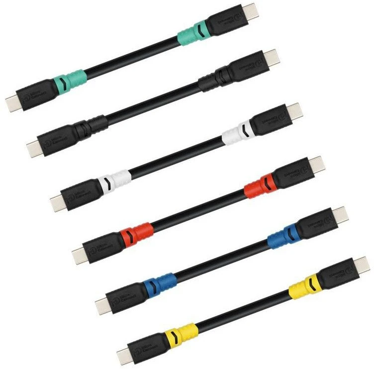 Kabelis USB MicroConnect USB-C - USB-C 3 m Juodas (ColorFlex USB-C cable 100W)