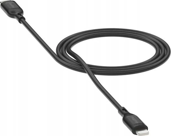 Zagg Mophie Essentials Lightning į USB-C 1 m laidas – juodas