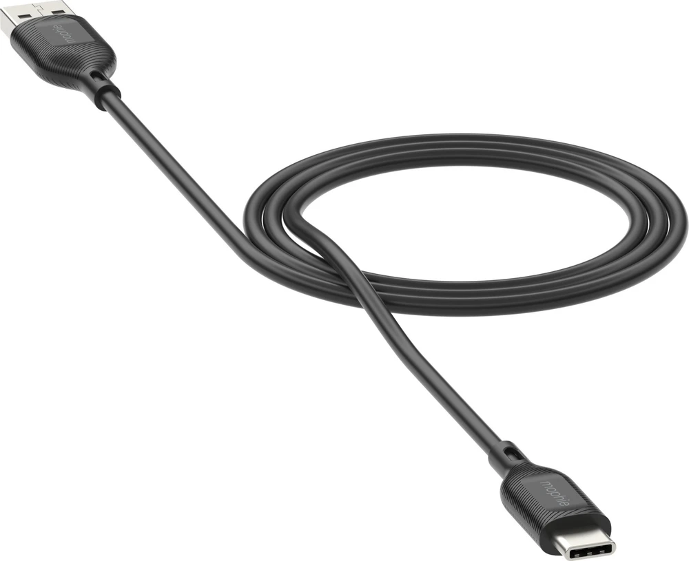 Zagg Mophie Charge Essentials USB-A – USB-C laidas 1 m – juodas