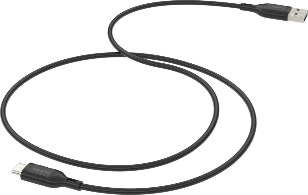 Zagg Mophie Charge Essentials USB-A – USB-C laidas 1 m – juodas