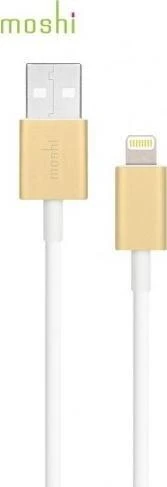 Kabelis USB Moshi USB-A - Lightning 1 m Baltas (MI-LIGHUSB-G)