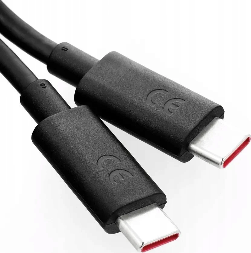 MOTOROLA originalus laidas Type C į Type C 6,5A SC18D24968 1 m juodas bulk