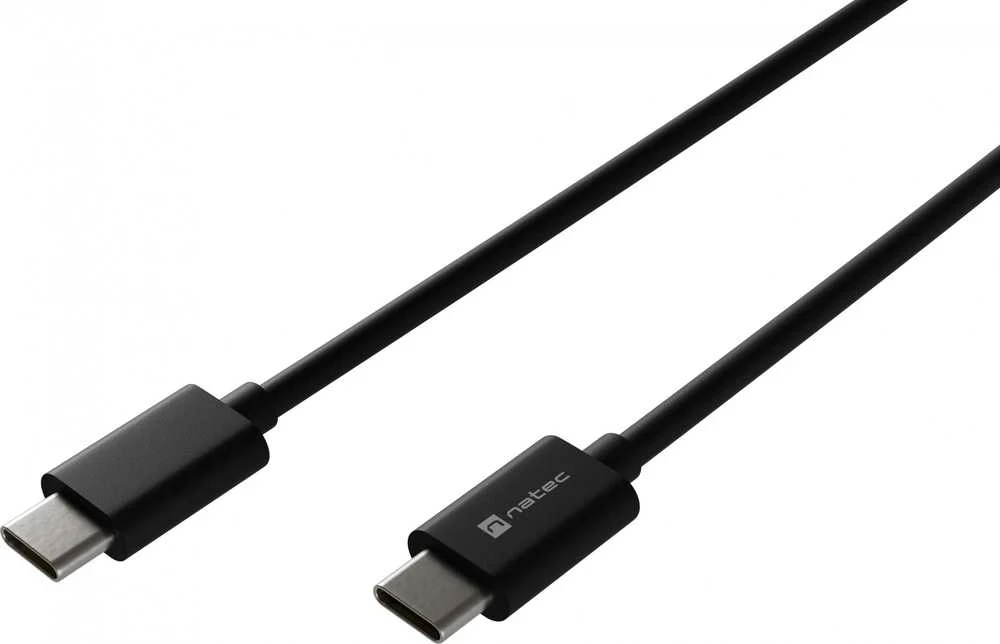 NATEC Prati USB-C 2.0 cable M/M 2m PD 100W juodas