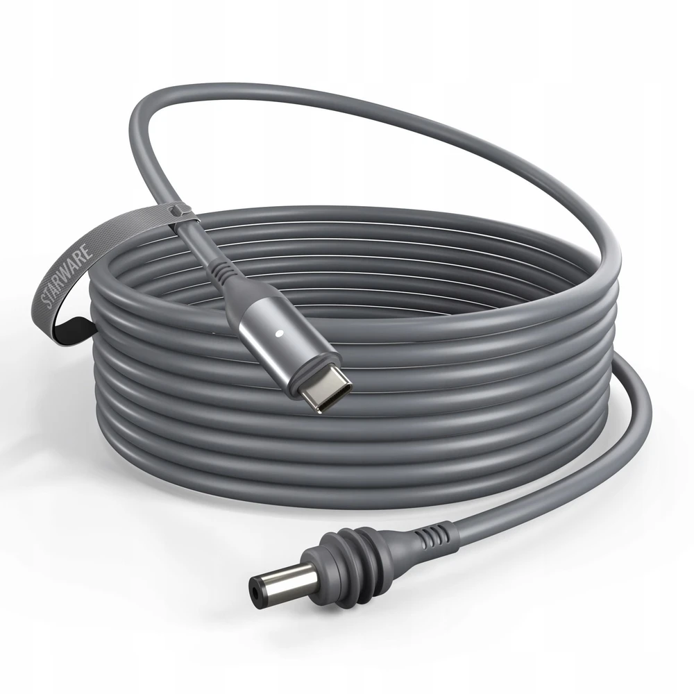 USB kabelis Neewer USB maitinimo adapteris Type-C USB-C 2 m 100 W Pd skirtas Starlink Mini maršrutizatoriui + LED / M58-2 (SB12286)