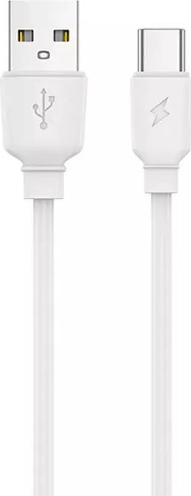 Jellico B15 Izturīgs-Mīksts Universāls USB-C uz USB Datu & Ātrās Uzlādes 3.1A kabelis 1m