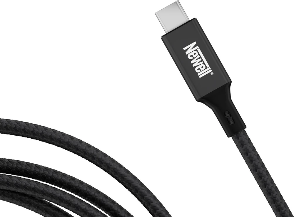 USB Kabelis - Newell USB-C 4.0 1m 40Gbps 100W Grafitas