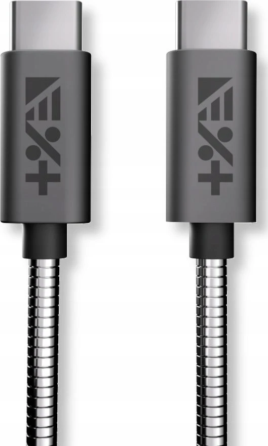 NEXT ONE USB-C / USB-C 1,2 m erdvės pilka