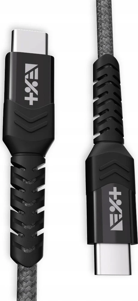 NEXT ONE KITAS USB-C / USB-C 3.1 Gen 2 1,2 m pločio pilka