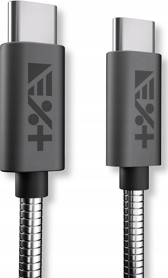 NEXT ONE USB-C / USB-C 1,2 m erdvės pilka