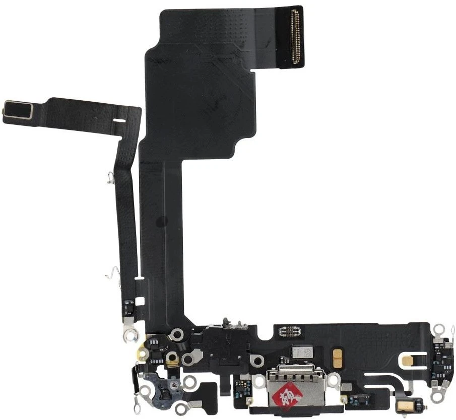 OEM įkrovimo lankstus USB įkroviklis IPHONE 15 Pro juodas (ištrauktas)