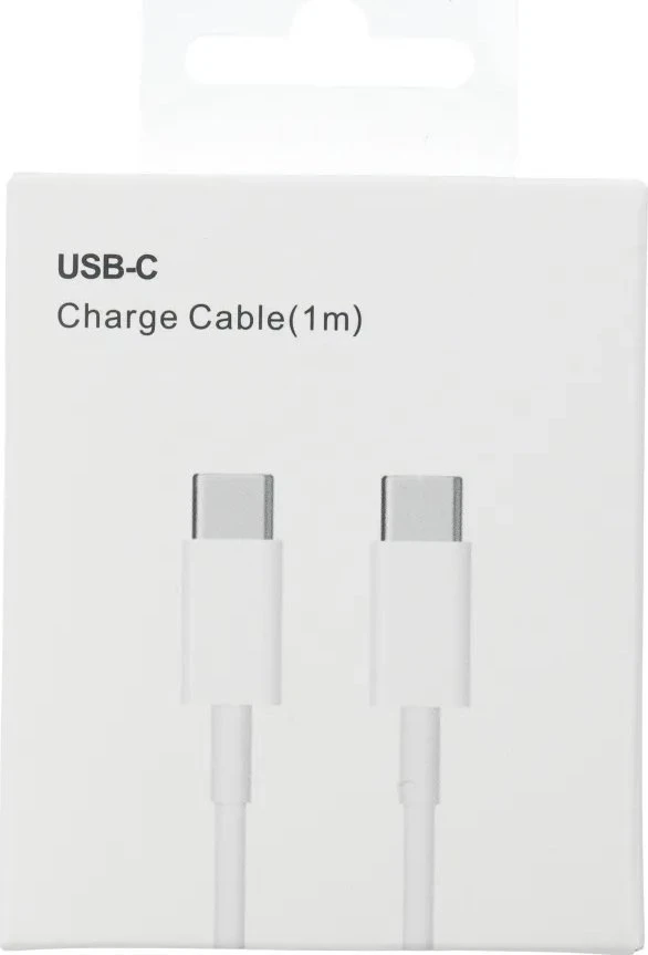 OEM kabelis C tipo į C tipo PD QC3.0 3A 30W HD26 dėžutė 1 m baltas