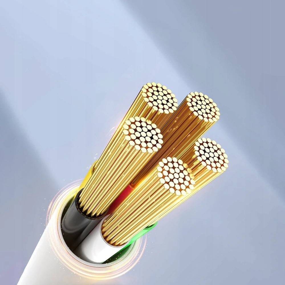 Orico CDX 100W 5A maitinimo šaltinis USB-C – USB-C 1m kabelis – baltos spalvos