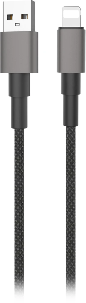 Orno USB-A laidas - „Lightning“ Miccell VQ-D34 2.4A, 1.2m, kompaktiškas