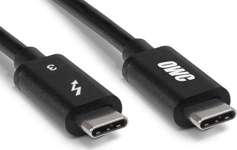 OWC Thunderbolt 5 1.0m juoda