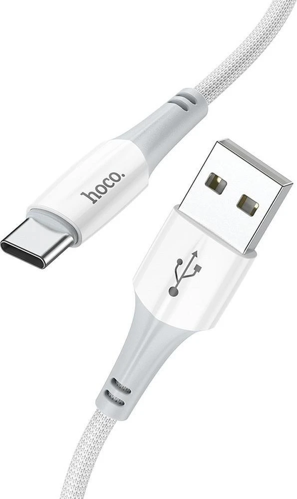 Cable USB A to USB C Hoco 3A 1 m X70 baltas