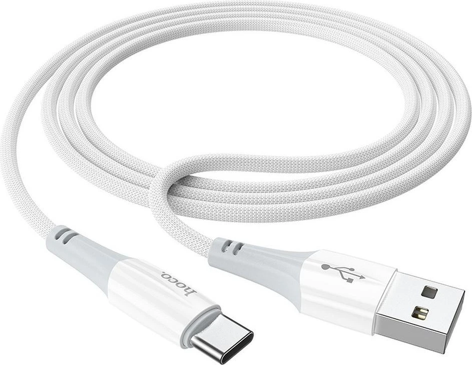 Cable USB A to USB C Hoco 3A 1 m X70 baltas
