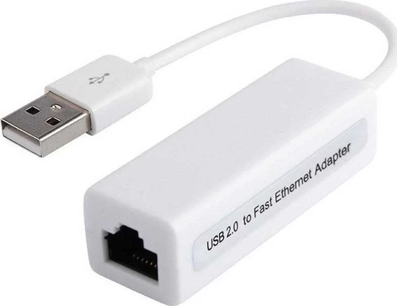 USB į RJ-45 adapteris su jungtimi
