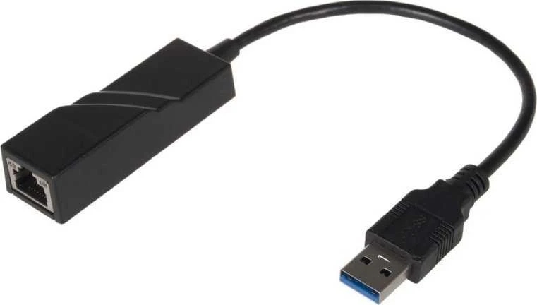 USB į RJ45 tinklo adapteris, juodas
