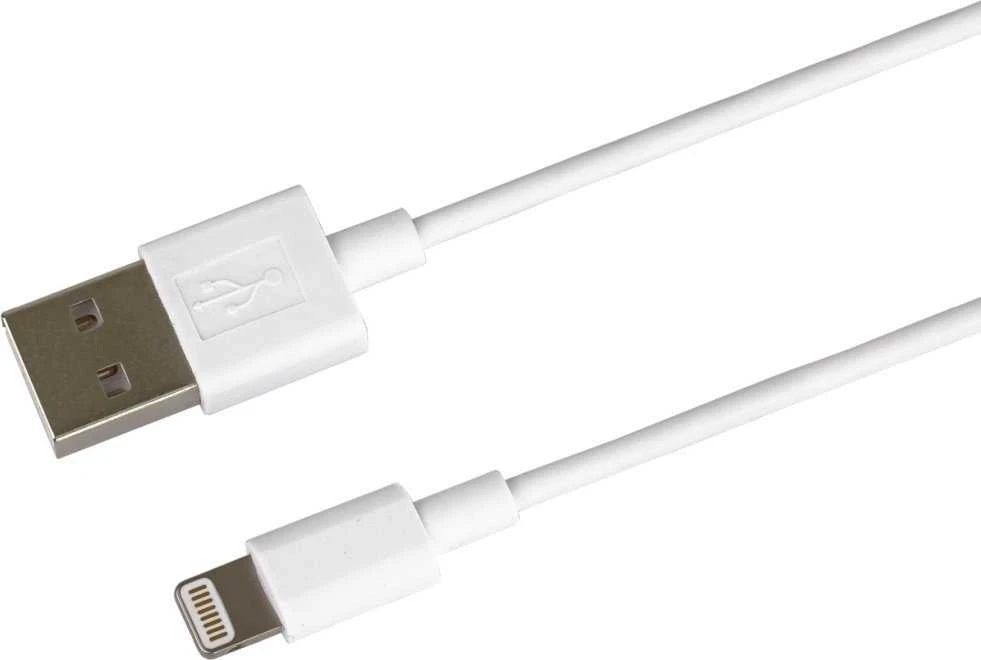 „PremiumCord Lightning iPhone“ įkrovimo ir sinchronizavimo laidas, 8 kontaktų - USB A M/M, 1 m
