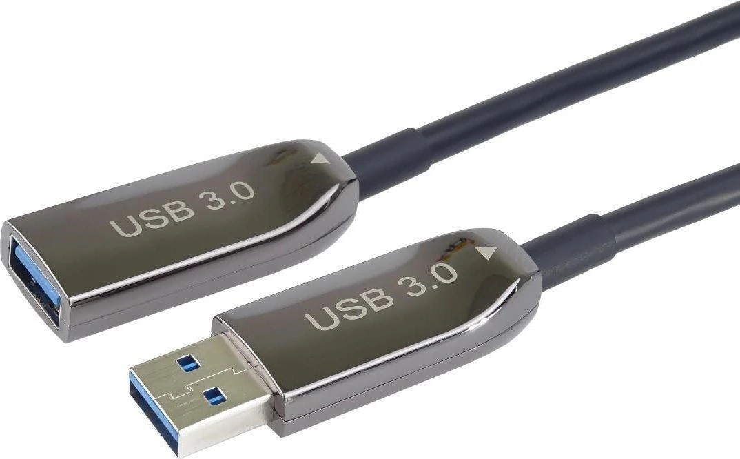 „PremiumCord“ prailginimo optinis kabelis AOC USB 3.0 A / kištukas - A / moteriškas, 30 m