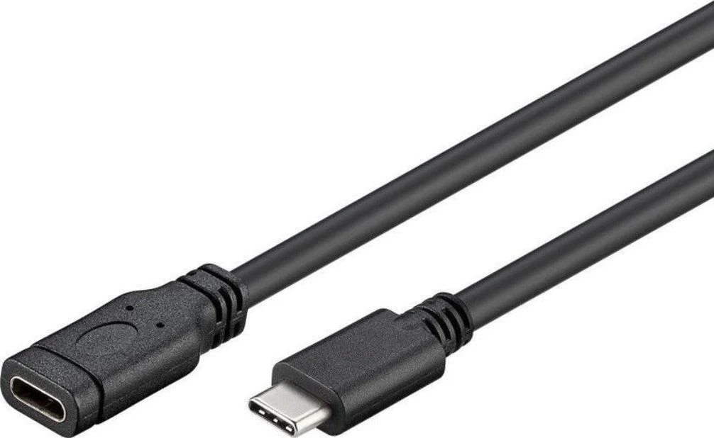 PREMIUMCORD USB-C ilgintuvas (1 kartos USB 3.1), C/M - C/F, 2m