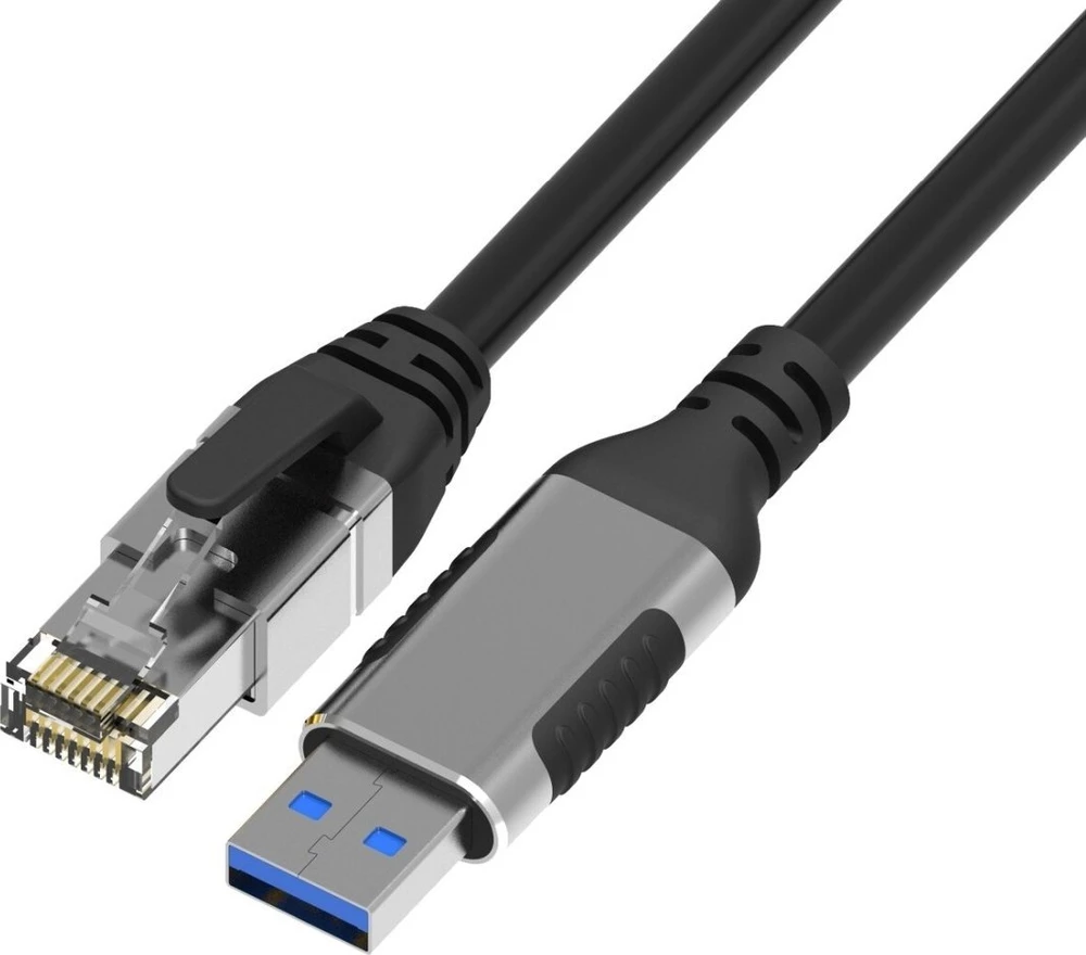 PremiumCord Ethernet kabelis USB3.2 -> LAN RJ45 10/100/1000 MBIT ilgis 3m