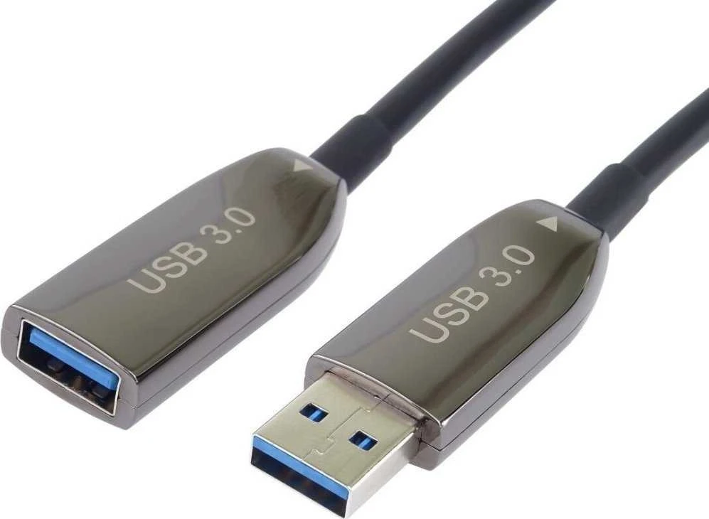 „PremiumCord“ prailginimo optinis kabelis AOC USB 3.0 A / kištukas - A / moteriškas, 10 m
